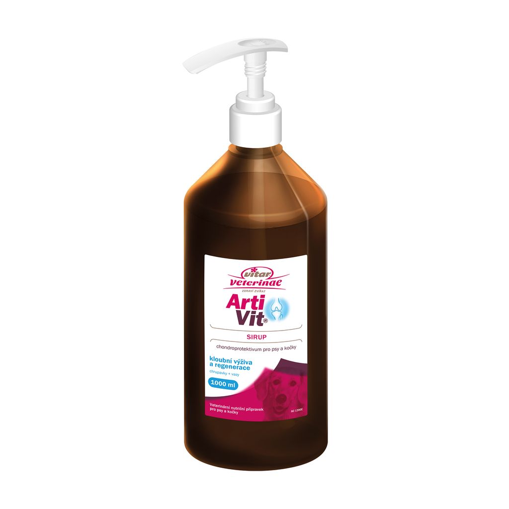 VITAR Veterinae ArtiVit Sciroppo 1000ml con dispenser Immagine del prodotto 