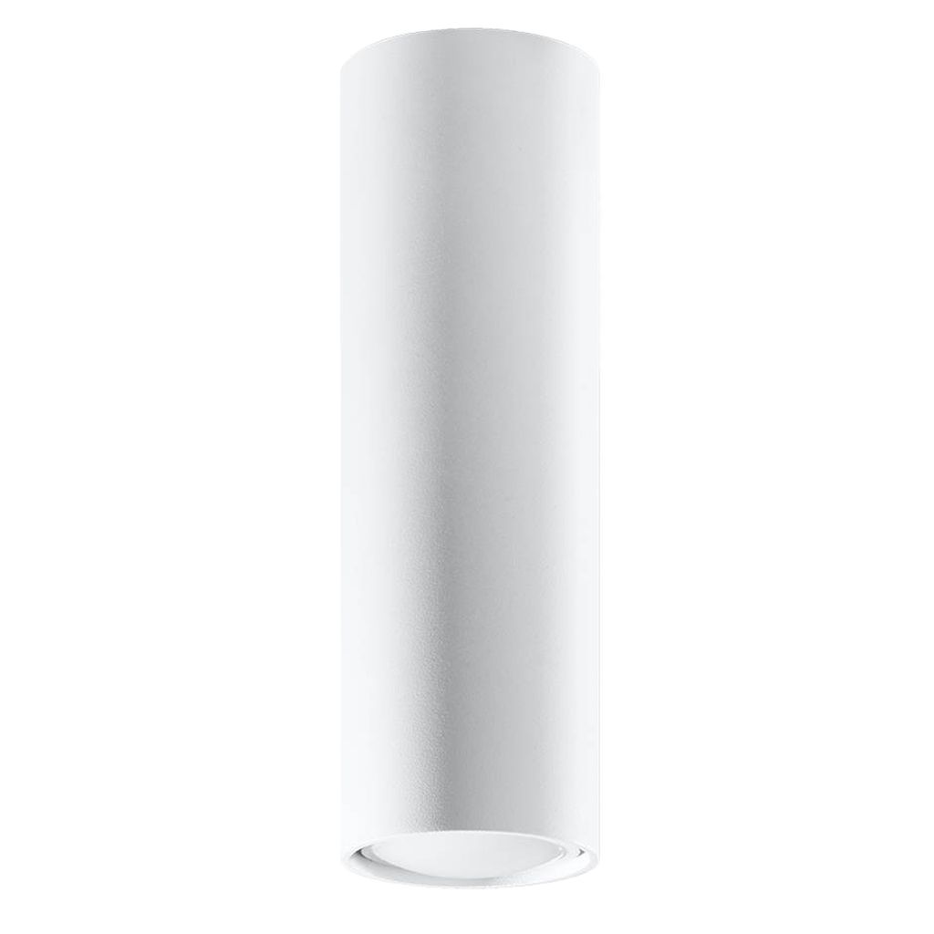 Deckenleuchte LAGOS 20 weiß 1xGU10 10W Stahl 20x6x6cm Produktbild 