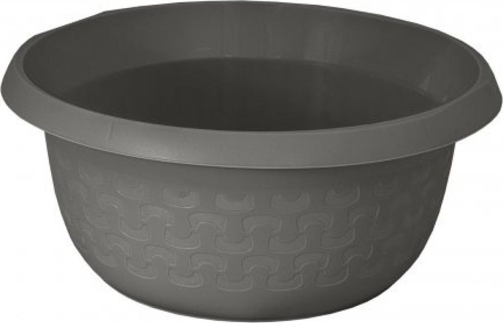 Kulatý lavor/mísa Bavlna 8l - antracit Obrázek produktu 
