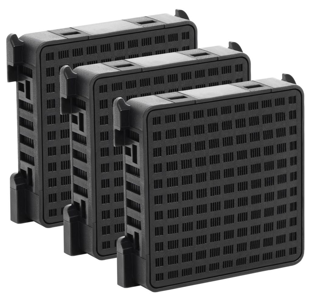 3er-Pack Frischluftfilter für Kühlschränke, Aktivkohle, kompatibel mit Liebherr
