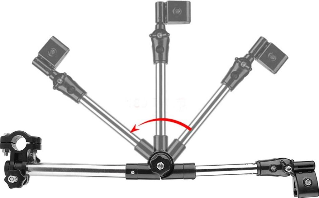 Edelstahl-Fahrrad-Schirmständer, dicke Anti-Diebstahl-Halterung, Auto-Halterung