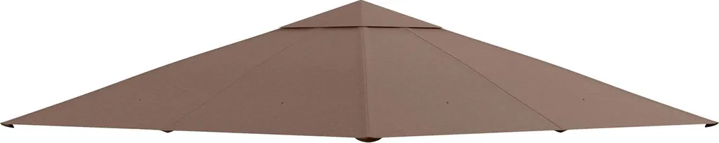 Toile pavillon 300x300 marron - Remplacez votre bâche usée facilement