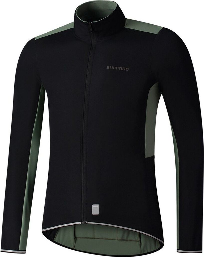 Shimano Evolve Wind Langarm-trikot Grau L Mann Grau L