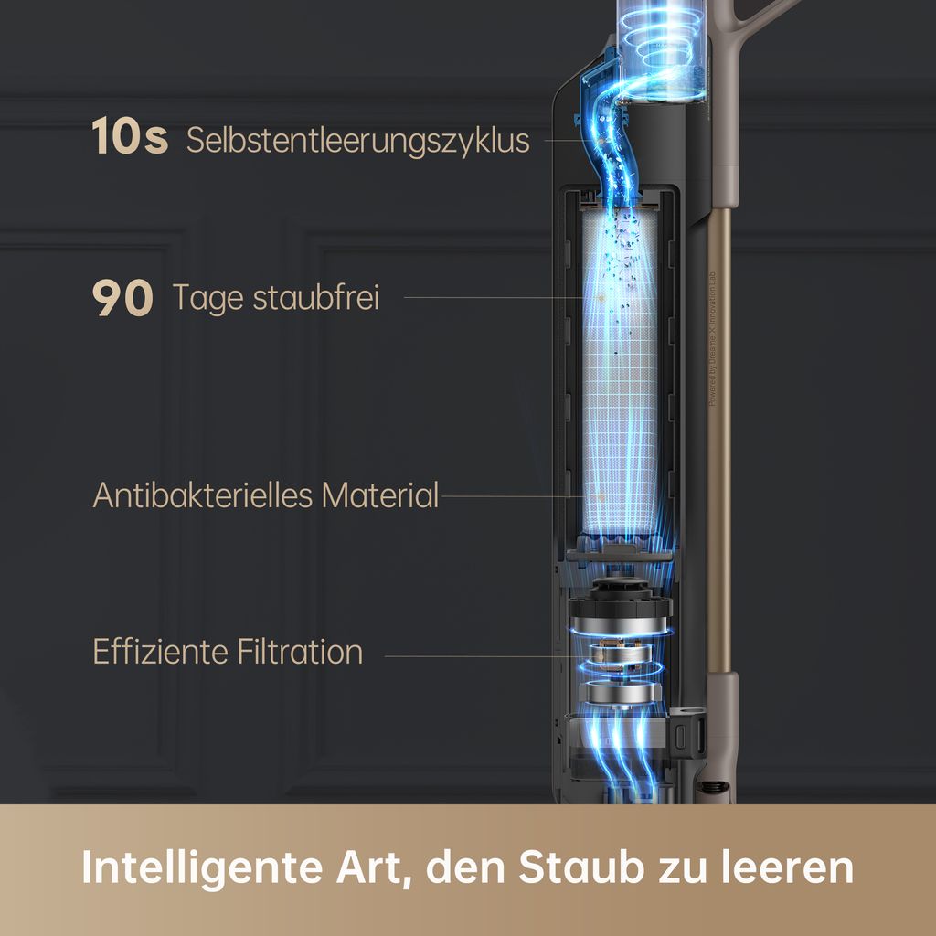 Rotierende Bürste, Ersatzteil für Dreame T20 T30 und Xiaomi G10 G20 Staubsauger, hochfestes ABS