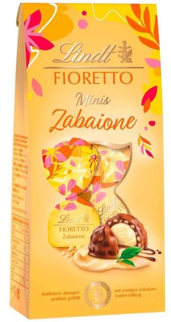 Lindt Fioretto Zabaione Minis 115g Produktbild 