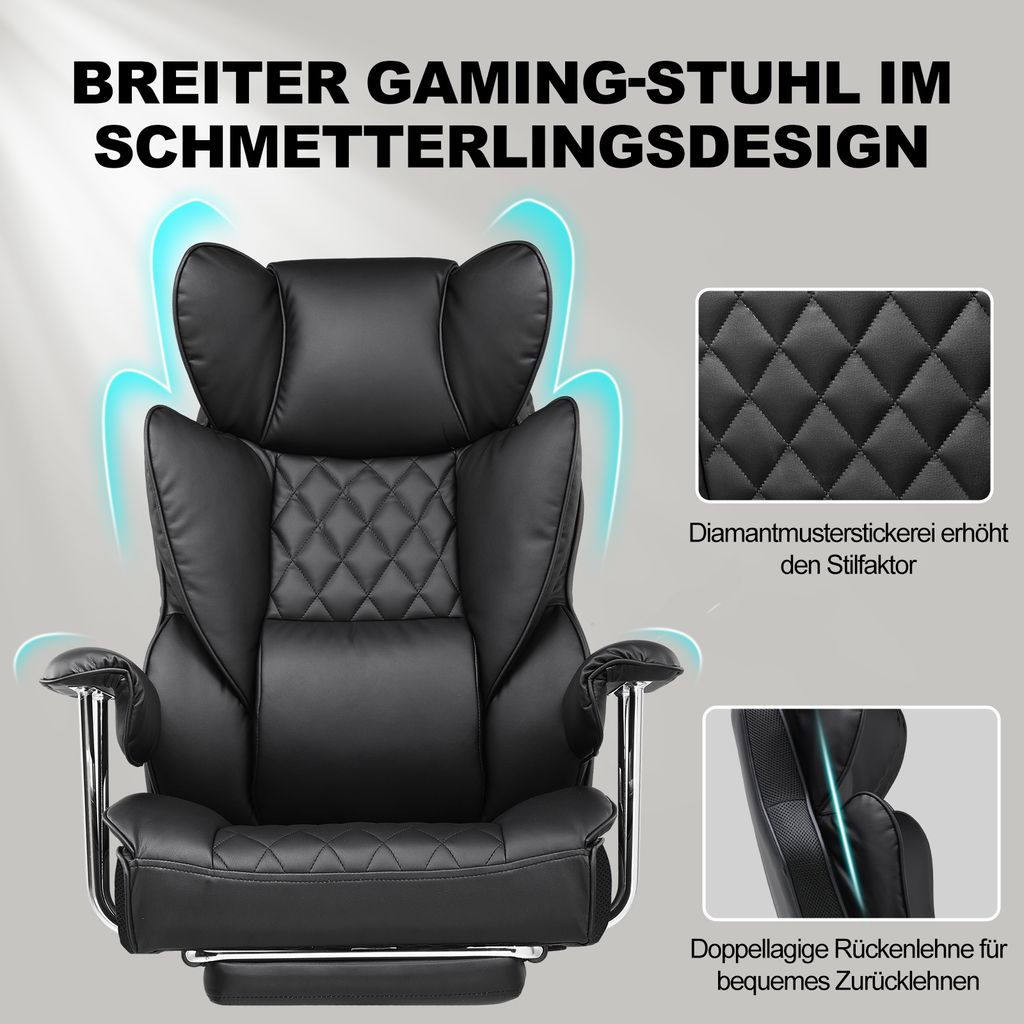 GTPLAYER Gaming Stuhl, Gamer Stuhl, Ergonomischer Bürostuhl Produktbild 5