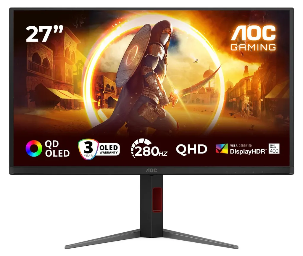 Moniteur Gaming AOC Q27G4ZD 27 pouces QHD QD-OLED Haute Performance
