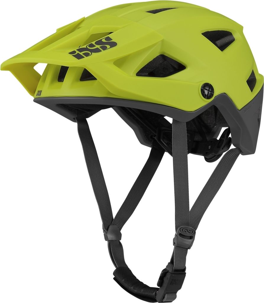 IXS Trigger AM Fahrradhelm Farbe: Schwarz/Grün, Grösse: M/L (58-62)