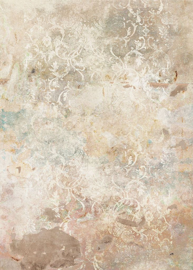 Sanders & Sanders Fototapete kleine Ornamente Beige 200 x 280 cm