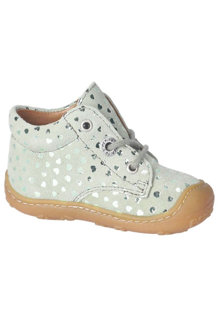 PEPINO by RICOSTA Lauflernschuh »DOTS WMS: Mittel«, Schnürschuh m. WMS-System, Leder,Print