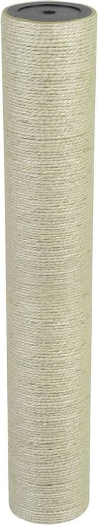 The Living Store Katzen-Kratzbaum 8x50 cm 8 mm Beige