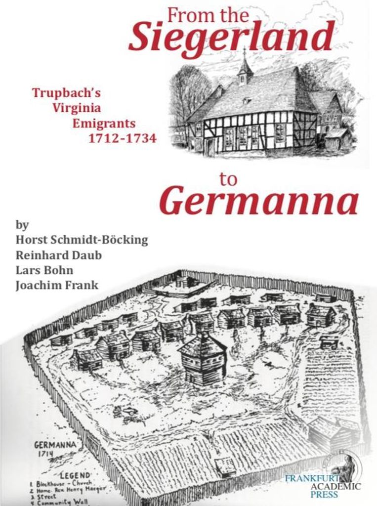 From the Siegerland to Germanna