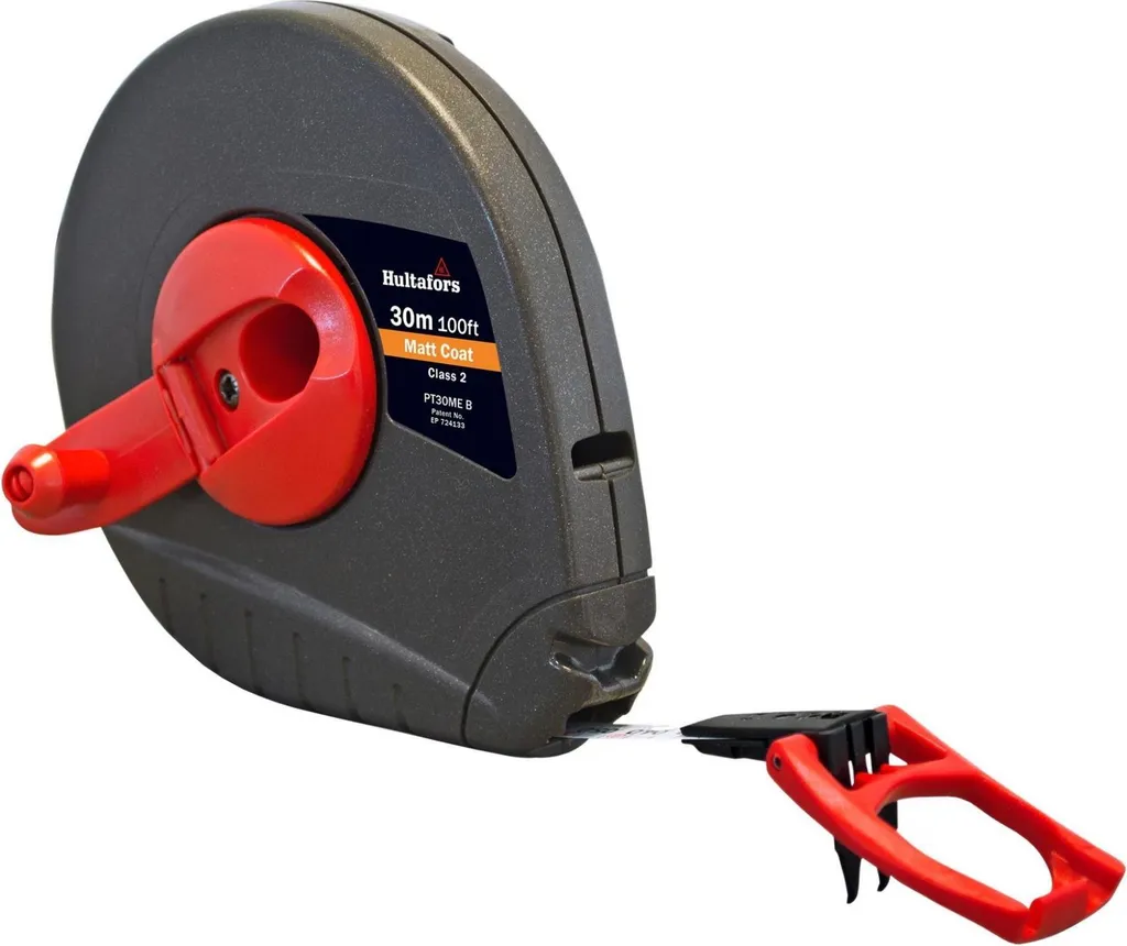 Mesurez 30m sans Erreur avec le Ruban Satellite Hultafors TK14823