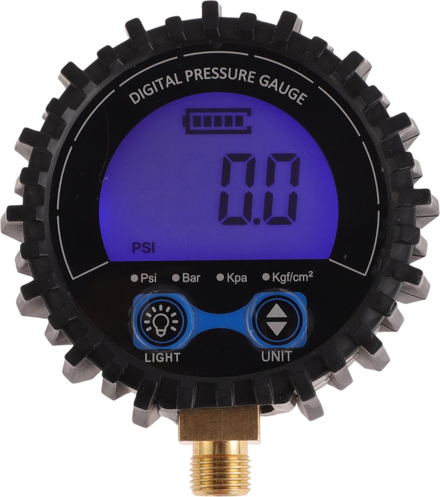 1 Stück Universal Digitaler Reifendruckmesser M11x1 3-200PSI Digitaler Luftdruckmesser für Autos