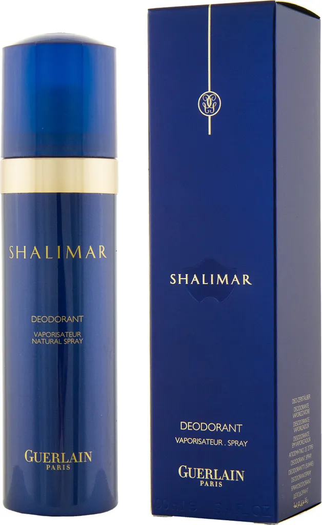 Shalimar Guerlain Déodorant Spray 100 ml aux Notes de Vanille Cuir