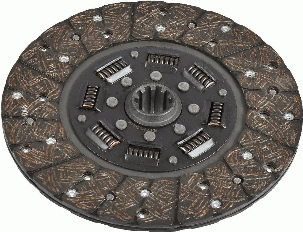 SACHS 1878 634 051 Disque d'embrayage 250 mm 10 dents haute performance