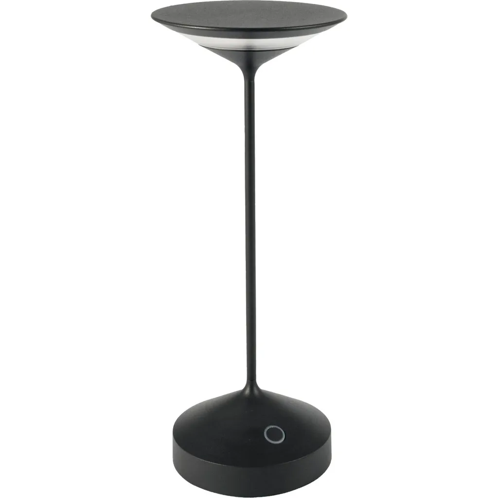 Lampada LED Tempo Antracite 2.5W | Batteria Litio & Touch Dimmer
