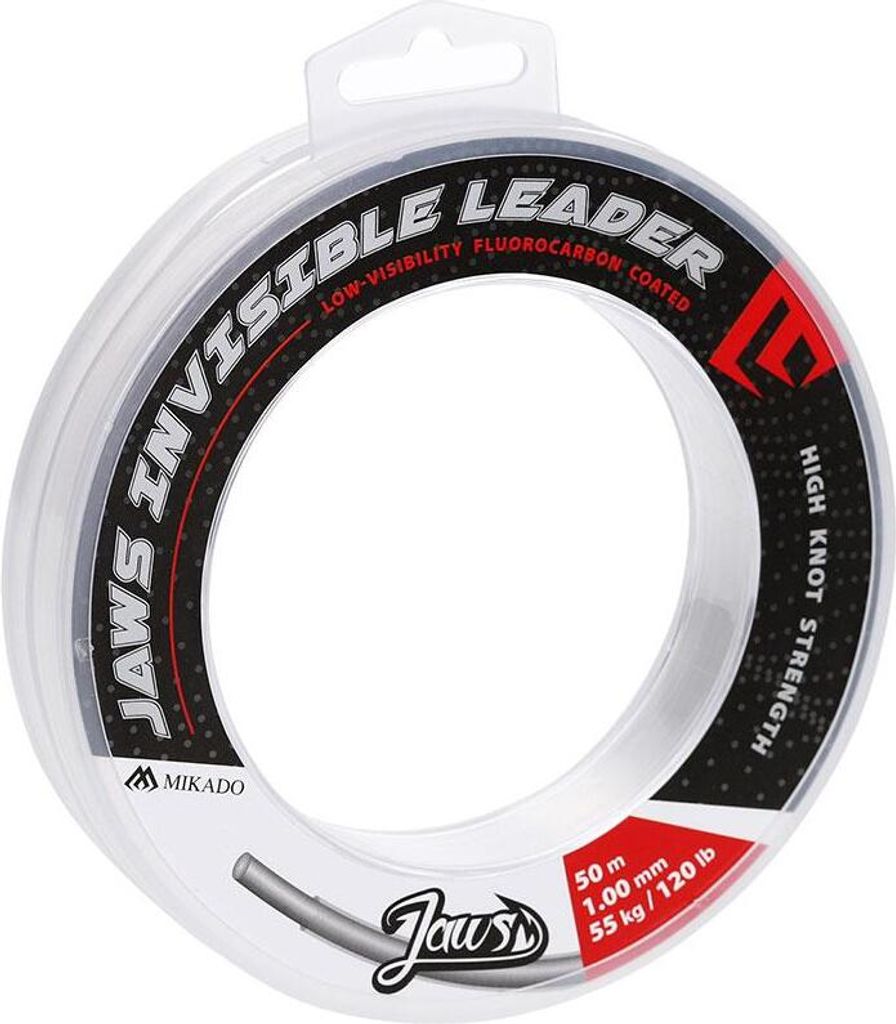 Mikado Jaws Invisible Leader 1,00 mm 55 kg 50 m