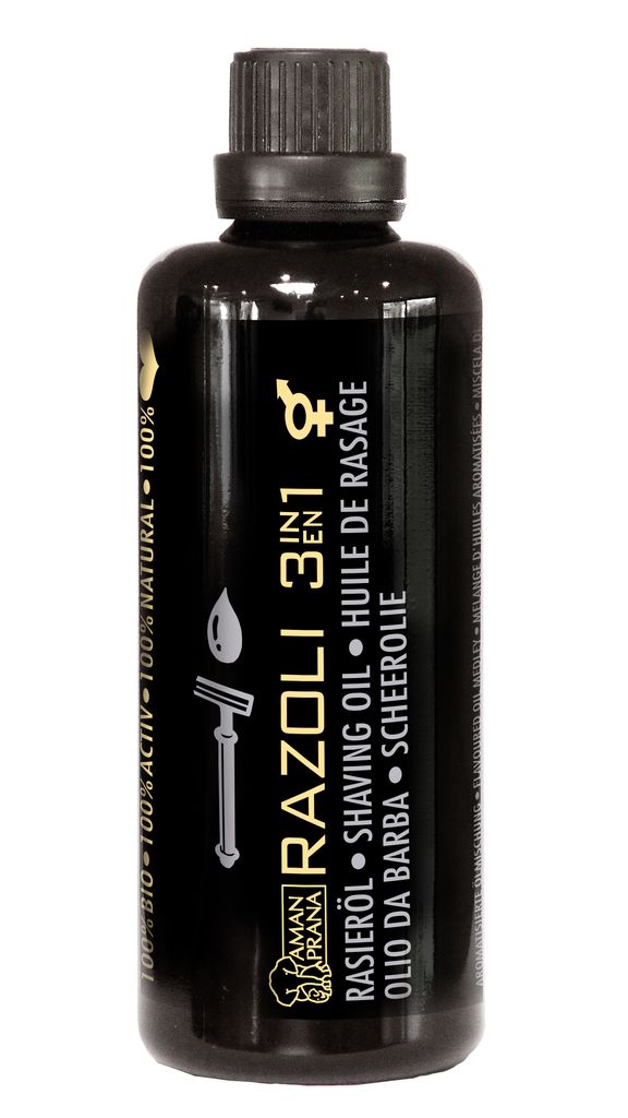Razoli - Mann 3in1 Rasieröl 100ml Produktbild 