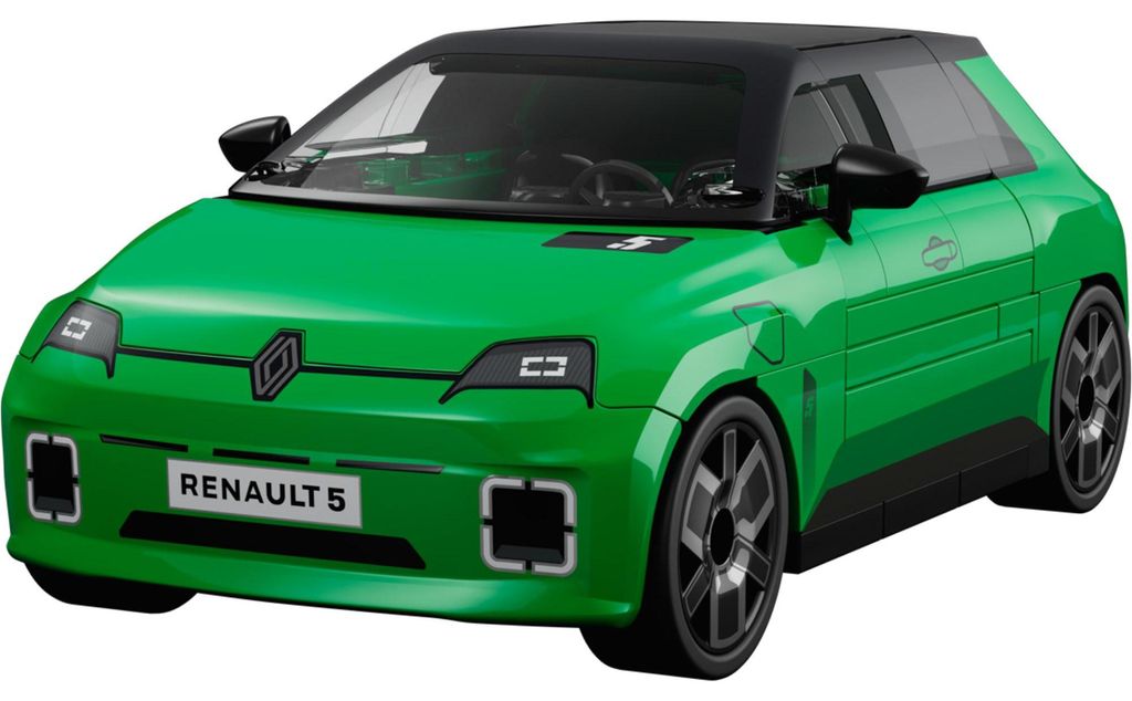 Cobi Cars 24674 Renault 5 E-Tech verde 24674 Immagine del prodotto 