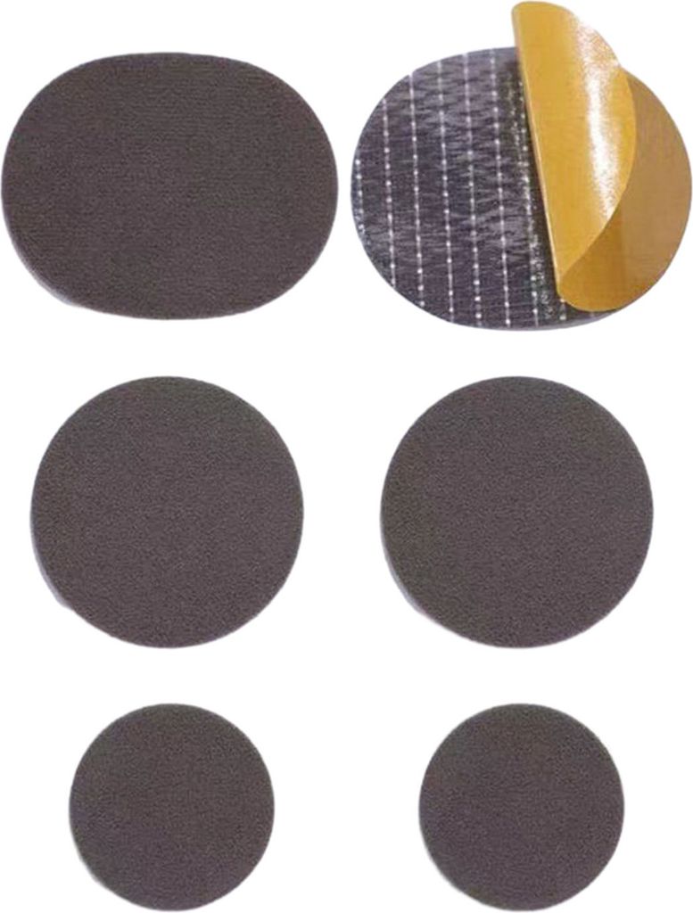 6-teiliges Schuhlochflicken-Set, rund, 3 Größen, selbstklebend, verschleißfest, universell, für Sport und Freizeit, High Heels, Obermaterial, R...