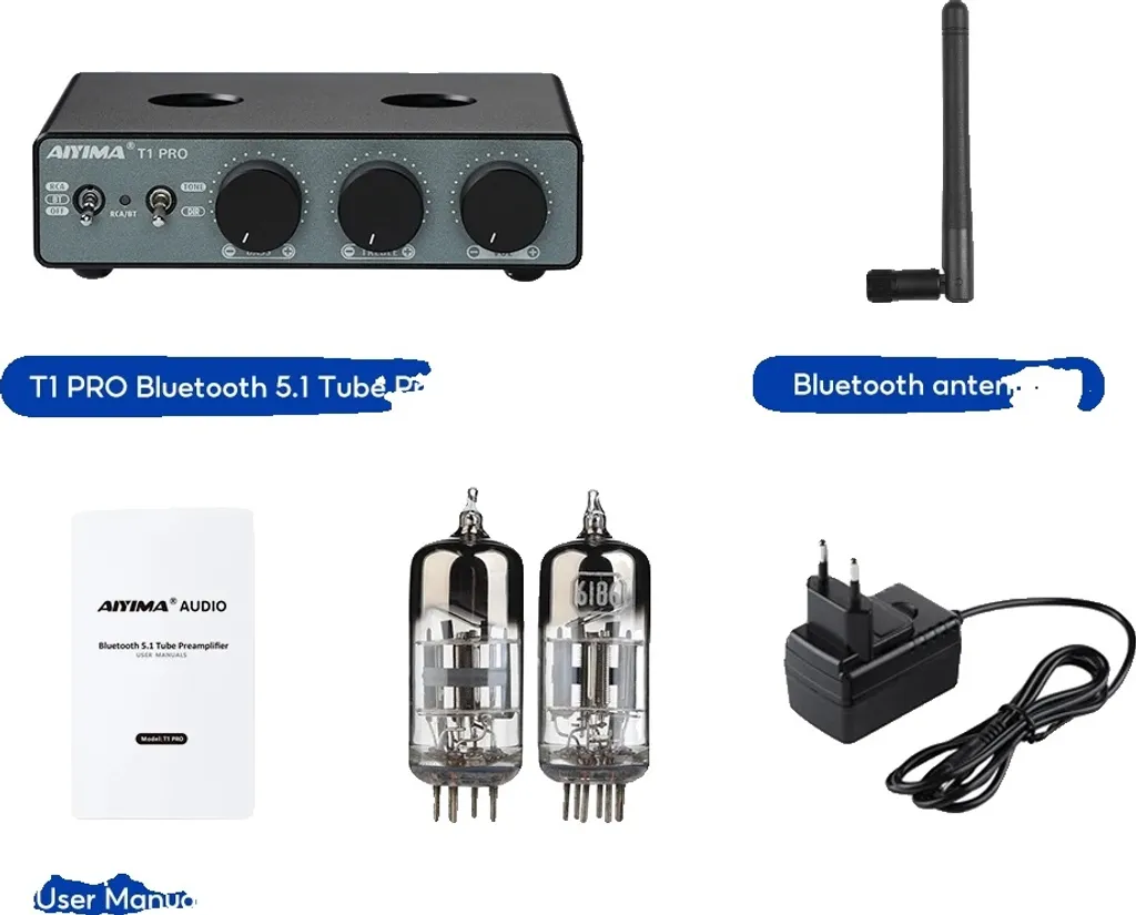OFFERTA Aiyima T1 PRO Preamplificatore Valvole Bluetooth 5.1 UE