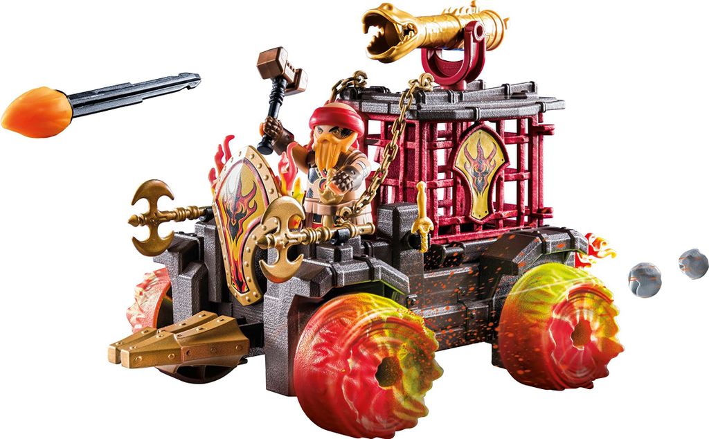 PLAYMOBIL 71299 Burnham Raiders - Veicolo antincendio Immagine del prodotto 