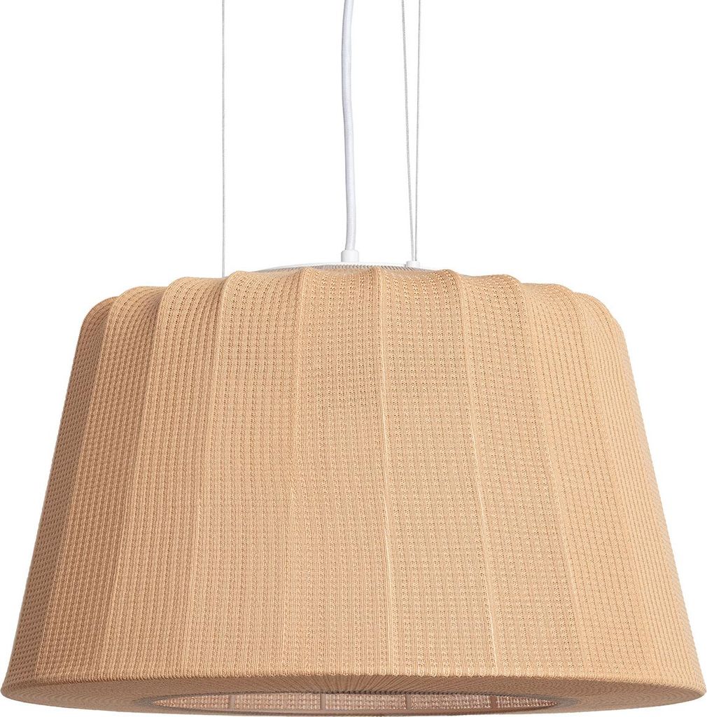 LED Pendelleuchte 12 W Baumwolle Patoka Natürlich