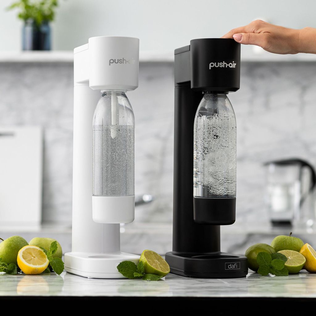 Dafi PushAir Saturator mit CO2-Kartusche + 0,7l Flasche Produktbild 