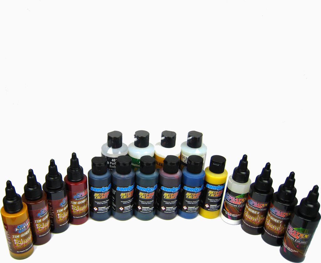 Createx Airbrushfarben 4997 Airbrush Chrome Set