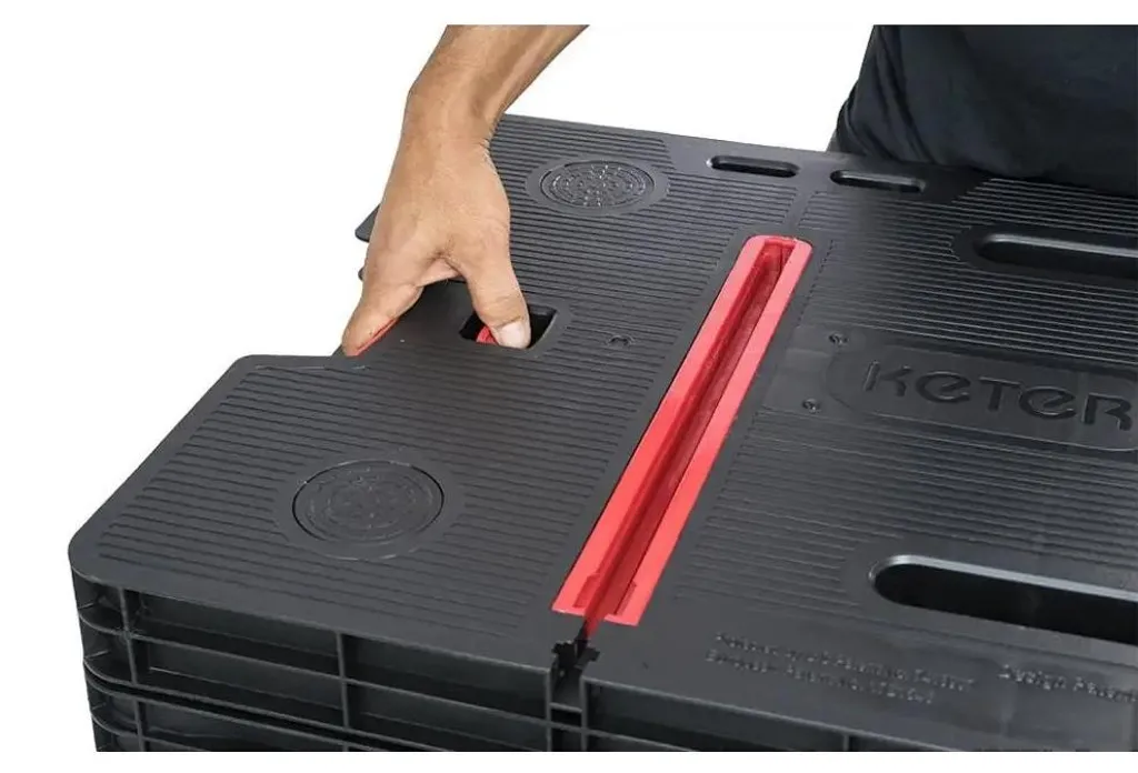 Établi pliant transportable KETER avec plateau de serrage polyvalent - 35