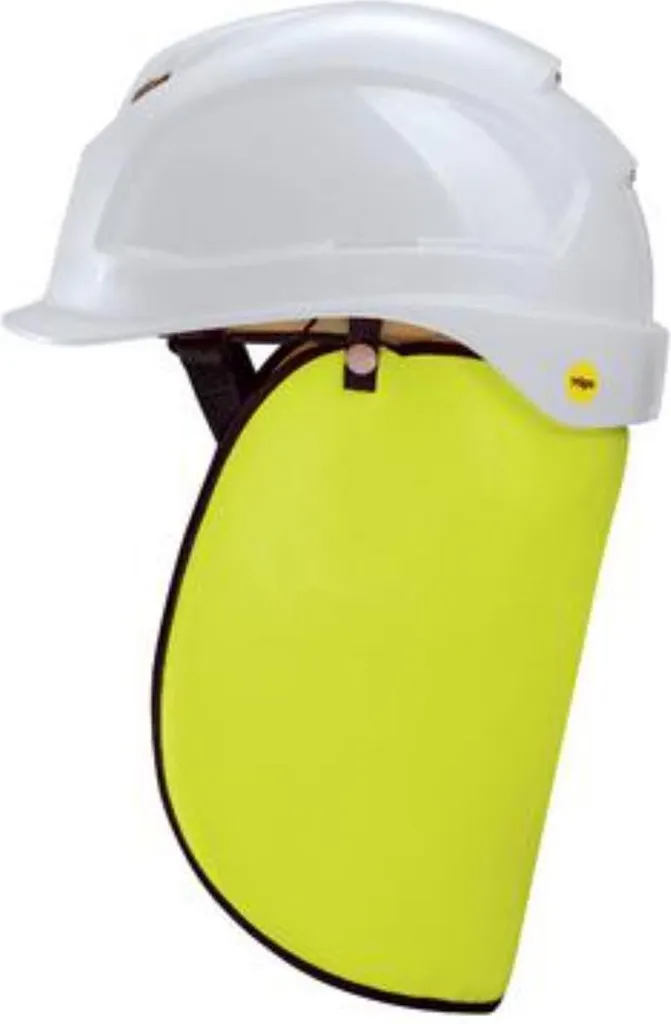 Casque de chantier uvex pheos S-KR Mips blanc avec système de sécurité