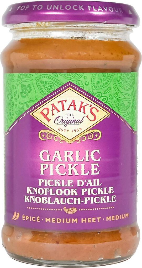 Patak's - Garlic Pickle - Knoblauch Pickles - 300g Produktbild 