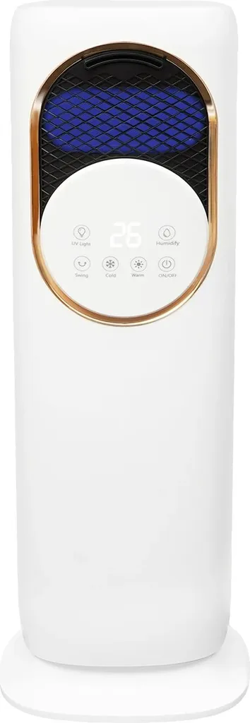 Mini Climatiseur Portable Blanc Facile à Entretenir avec Prise Secteur UE