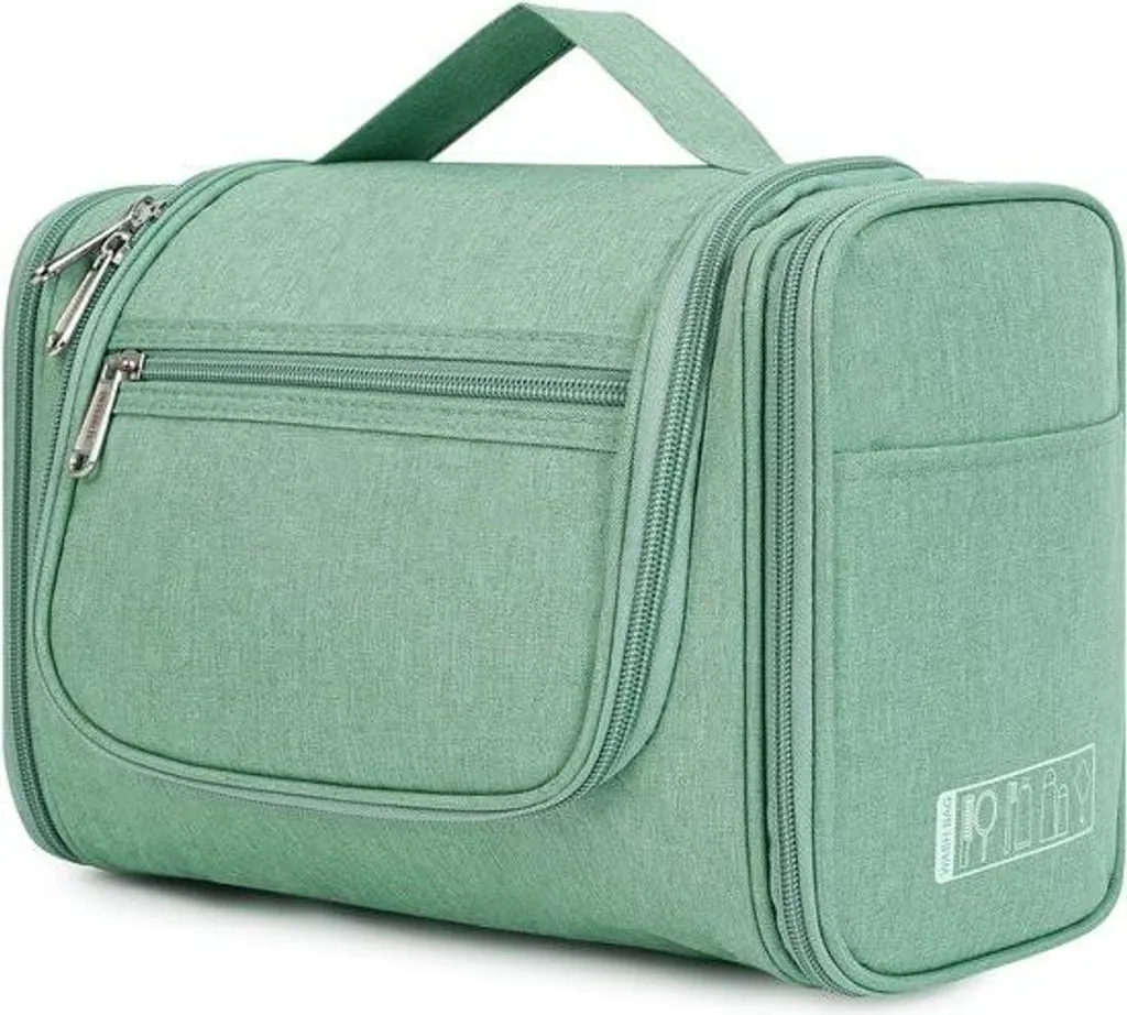 Grande trousse de toilette suspendue pour femme et homme format voyage