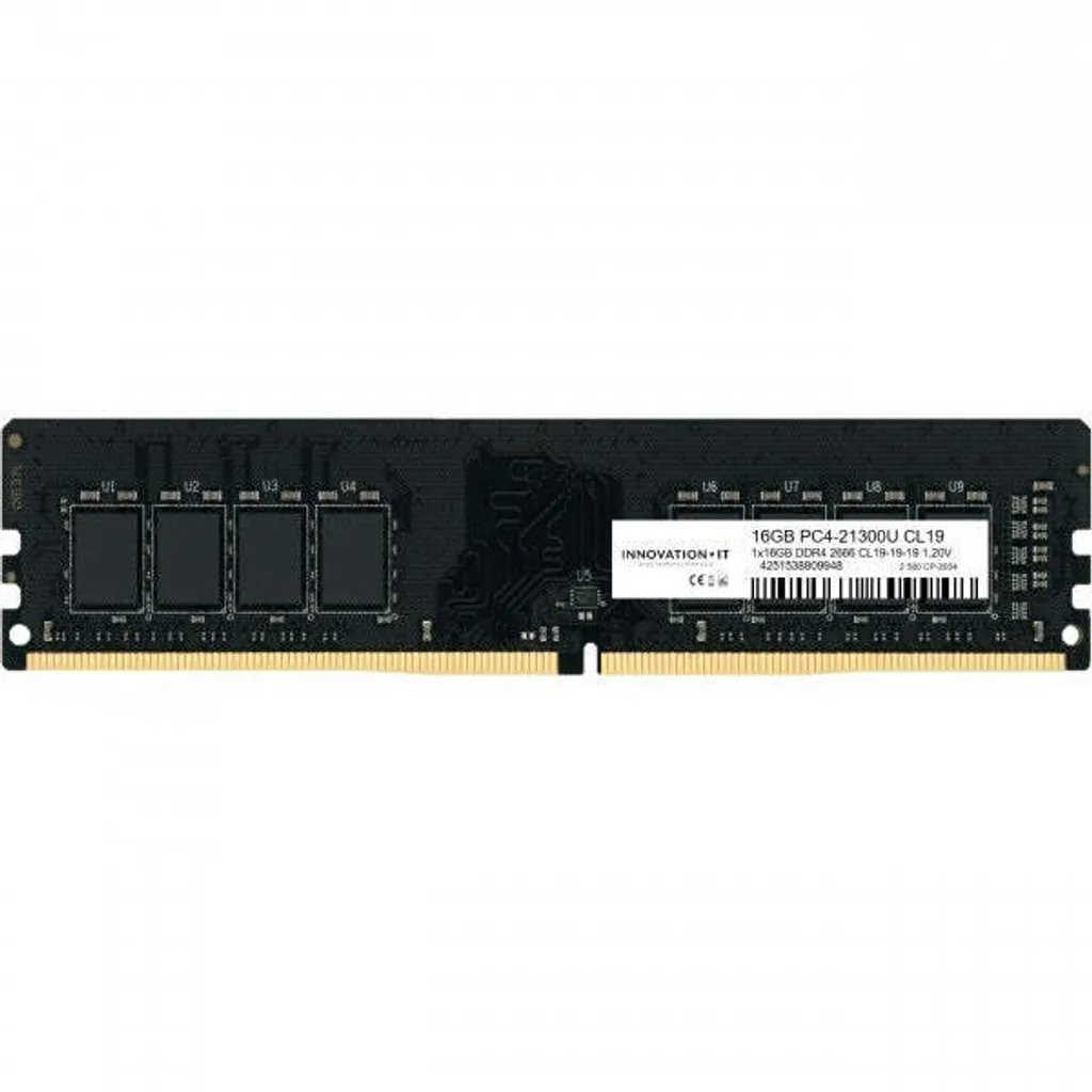 Innovation IT RAM DDR4 2666MHz 16GB SO-DIMM CL19 1.2V 8-Chip 4251538813044