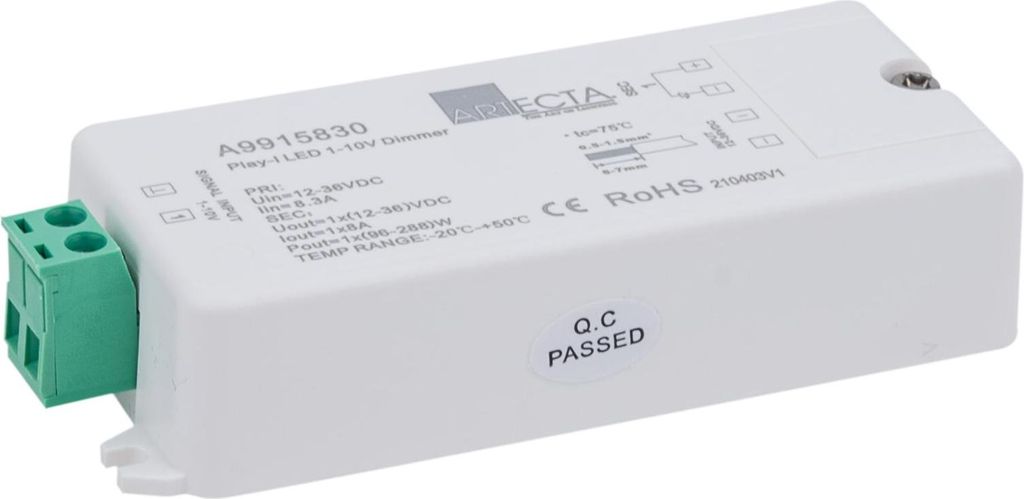 Artecta Play-I LED 0-10 V DC Dimmer Konstantspannung einfarbig