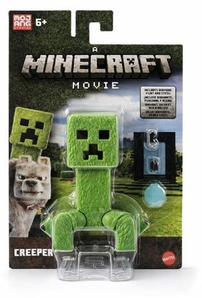 Mattel JFR58 - Minecraft - Creeper Actionfigur, 19 x 13cm Produktbild 