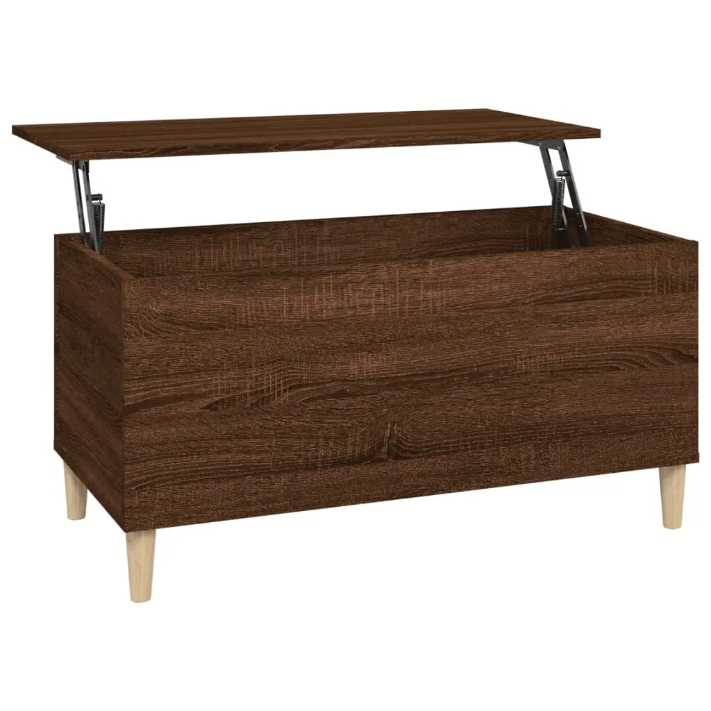 SYFAX™ Coffee Table Rovere Marrone 90x45cm - Stile Nordic Living