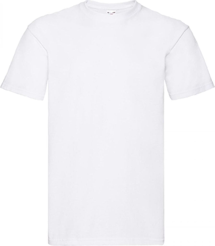 Fruit of the Loom 61-044-0 | Super Premium Herren T-Shirt - Farbe: White - Größe: XXL