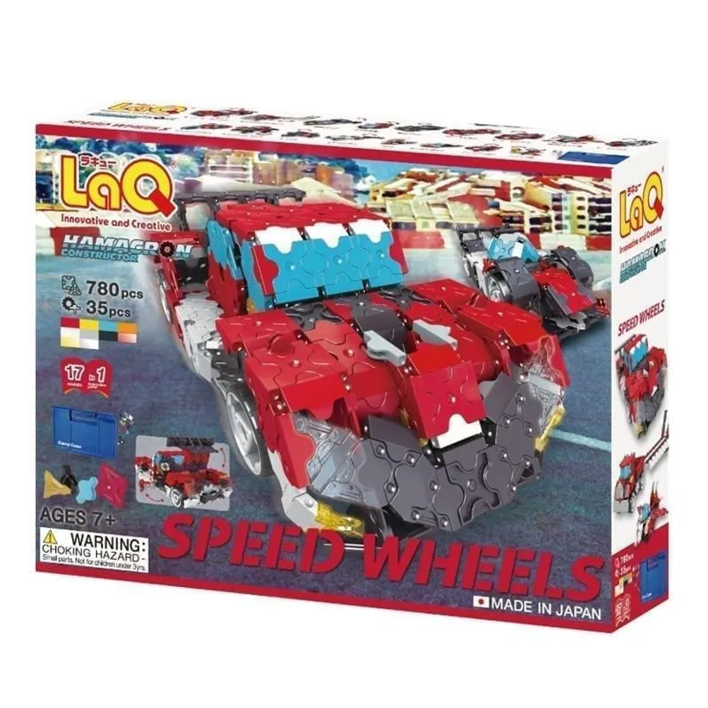Construire une Voiture de Course en LaQ avec Roues Hamacron Speed