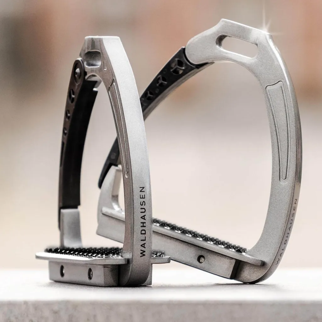 Etriers de sécurité articulés Waldhausen Pro pour selle d'équitation