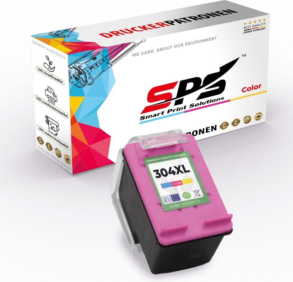 Kompatibel für HP DeskJet 2634 (N9K07AE/304XL) Tintendruckkopf Farbig