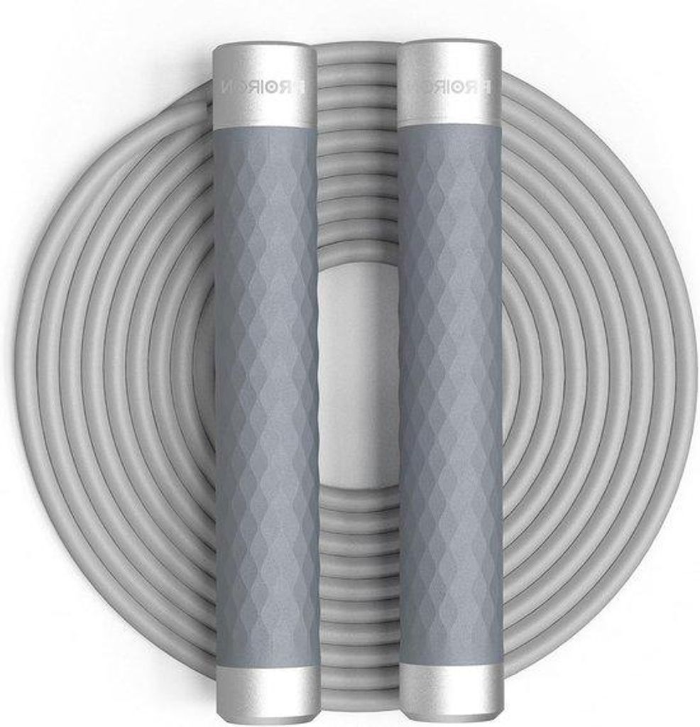 Gewichtsspringseil 1 lbs Aluminiumlegierung Griff, 7mm dick, für Erwachsene, verstellbar, Fitnessboxen