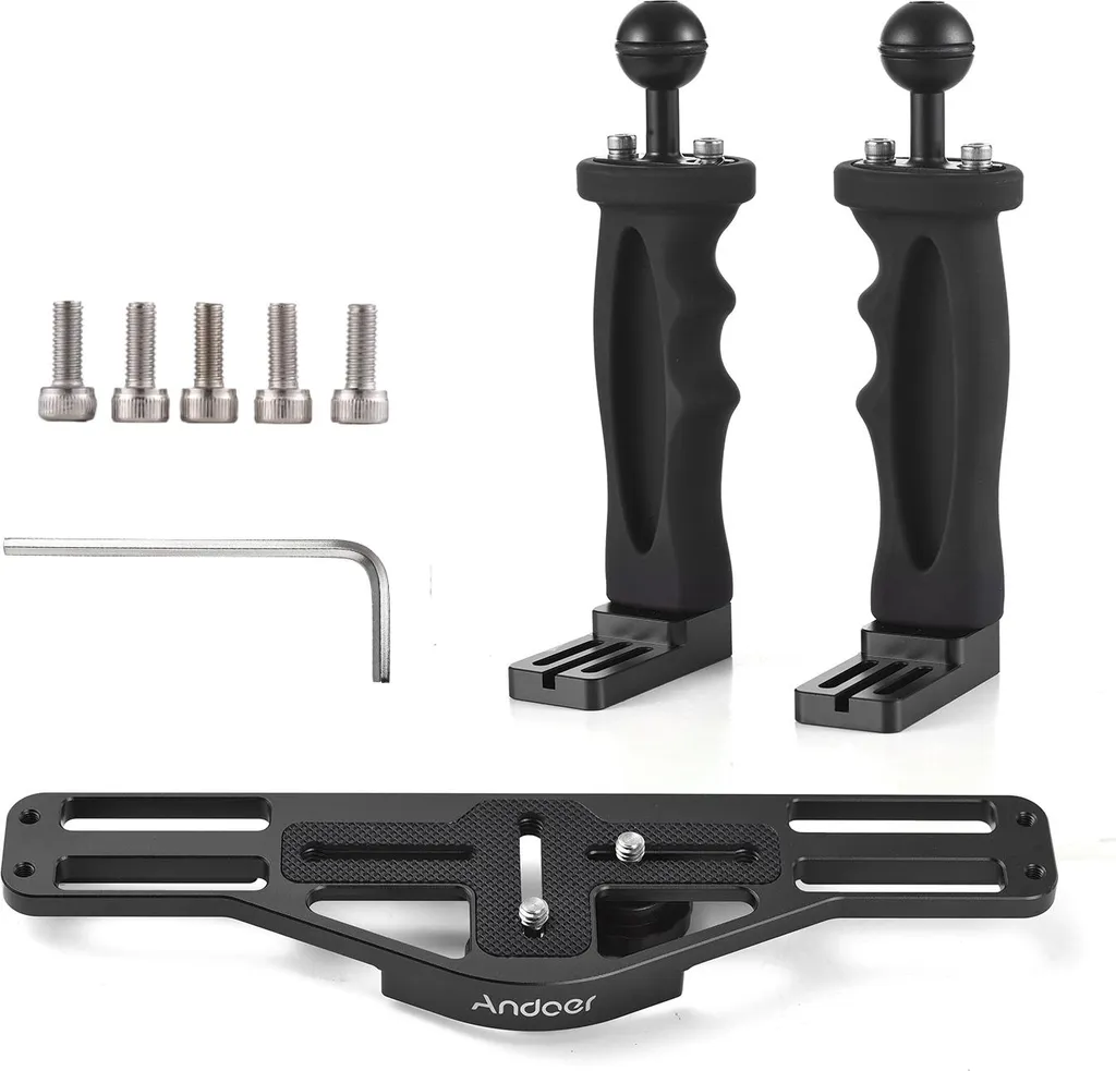 Support de Plongée Réglable pour Caméra Sport et Boîtier Étanche DSLR - 3