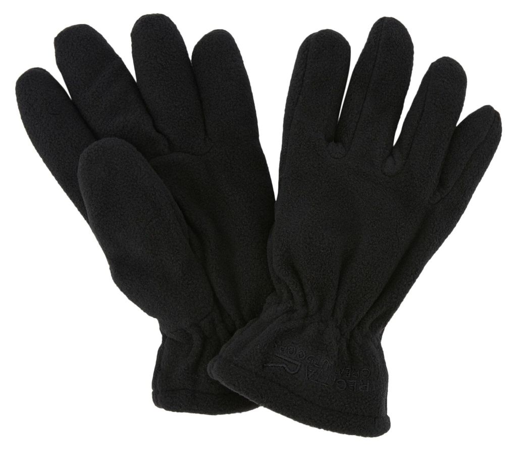 Regatta - Kinder Winterhandschuhe "Taz II", Fleece RG10475 (128-140) (Schwarz)