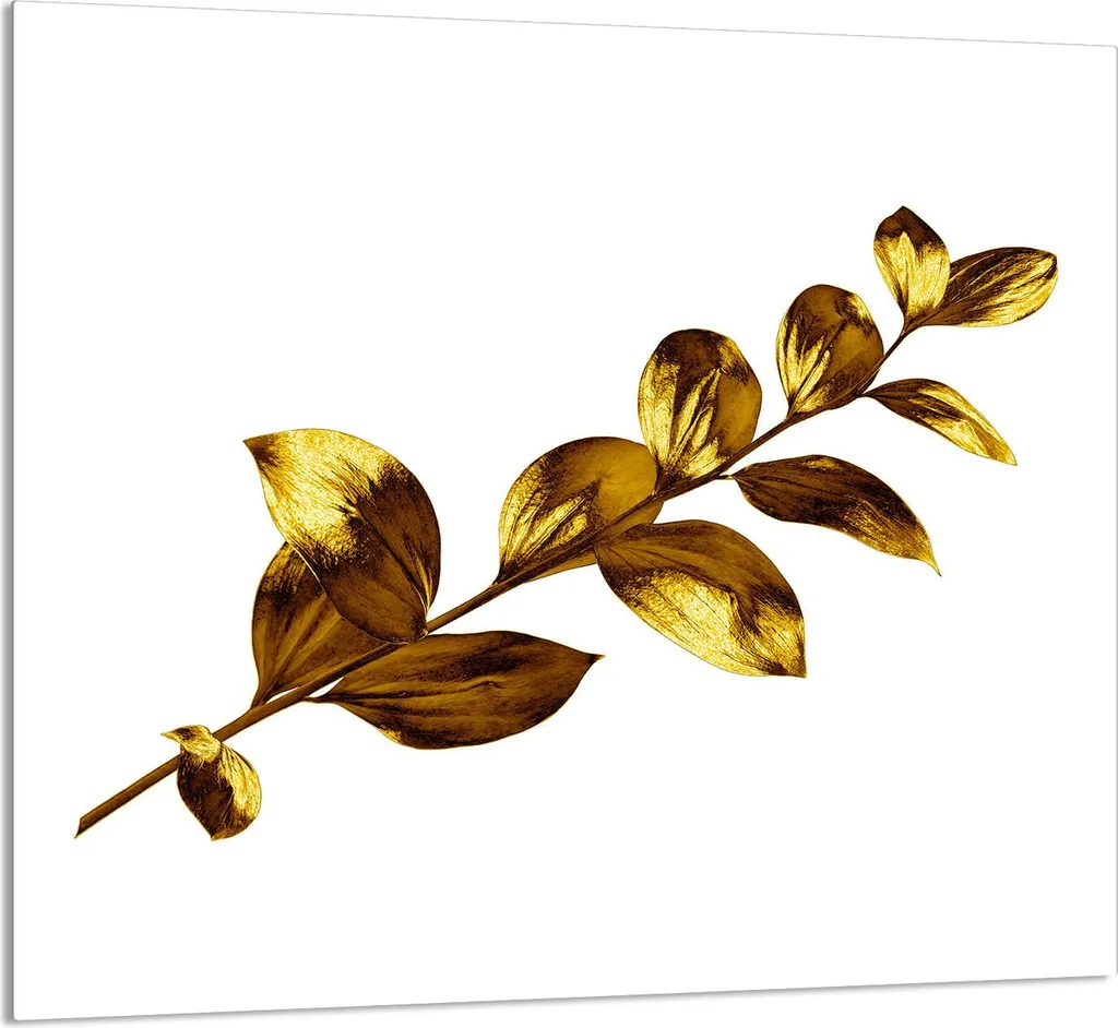 Pannello Vetro Temperato Oro 65x60 - Protezione Parete Cucina Robusta