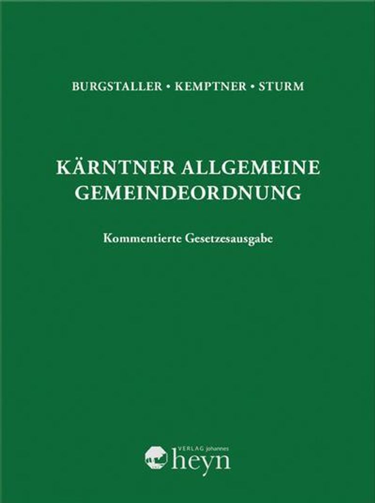 Kärntner Allgemeine Gemeindeordnung