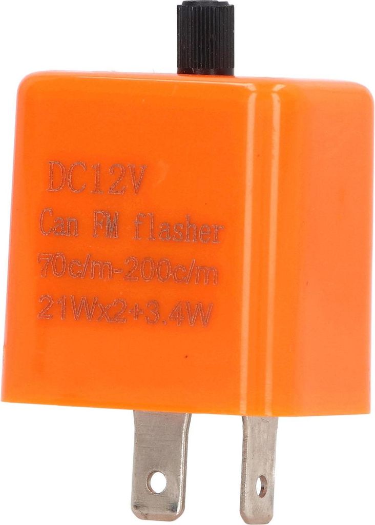 2-poliges 12V Blinkrelais für Fahrzeuge - zuverlässiges Blitzlichtrelais mit einfacher Installation