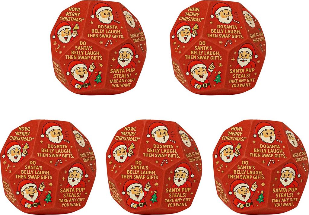 Urkomisches Tauschspiel für Partys, Würfelspiel, Weihnachtsgeschenk, Familienspiel, Weihnachtsstrumpffüller für Männer, Frauen und Erwachsene